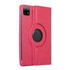 For Xiaomi Pad 7 Pro / Pad 7 360 Degree Rotation Litchi Texture Leather Tablet Case(Rose Red) - 3
