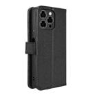For Doogee Note 58 / Note 58 Pro Diamond Texture Leather Phone Case(Black) - 3