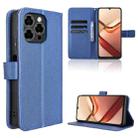 For Doogee Note 58 / Note 58 Pro Diamond Texture Leather Phone Case(Blue) - 1