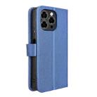 For Doogee Note 58 / Note 58 Pro Diamond Texture Leather Phone Case(Blue) - 3