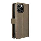 For Doogee Note 58 / Note 58 Pro Diamond Texture Leather Phone Case(Brown) - 3