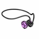 A59 Open Air Conduction Built-in Microphone Wireless Bluetooth Neckband Earphone(Purple) - 1