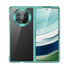 For Huawei Mate X5 Electroplated PC Shockproof Phone Case(Green) - 1