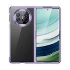 For Huawei Mate X5 Electroplated PC Shockproof Phone Case(Purple) - 1