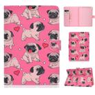 For iPad Pro 10.5 inch Colored Drawing Pattern Horizontal Flip PU Leather Case with Holder & Card Slot & Sleep / Wake-up Function(Love Dog) - 1