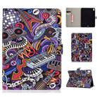 For iPad Pro 11 (2018) Colored Drawing Pattern Horizontal Flip PU Leather Case with Holder & Card Slot & Sleep / Wake-up Function(Graffiti) - 1