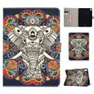 For iPad Pro 11 (2018) Colored Drawing Pattern Horizontal Flip PU Leather Case with Holder & Card Slot & Sleep / Wake-up Function(Colorful Elephant) - 1