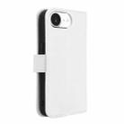 For iPhone 16e Diamond Texture Leather Phone Case(White) - 3