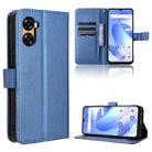 For UMIDIGI G3 / G3 Max / G3 Plus Diamond Texture Leather Phone Case(Blue) - 1