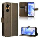 For Umidigi G3 / G3 Max / G3 Plus Diamond Texture Leather Phone Case(Brown) - 1