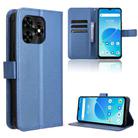 For Umidigi G5 / G5A Diamond Texture Leather Phone Case(Blue) - 1