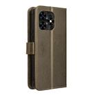 For Umidigi G5 Mecha Diamond Texture Leather Phone Case(Brown) - 3