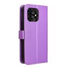 For Umidigi G5 Mecha Diamond Texture Leather Phone Case(Purple) - 3