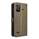 For Umidigi Bison X20 Diamond Texture Leather Phone Case(Brown) - 3