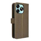 For Umidigi G6 5G Diamond Texture Leather Phone Case(Brown) - 3