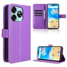 For Umidigi G6 5G Diamond Texture Leather Phone Case(Purple) - 1