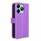 For Umidigi G6 5G Diamond Texture Leather Phone Case(Purple) - 3