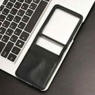 For Motorola Razr 60 Ultra Diamond Texture Leather Phone Case(Black) - 2