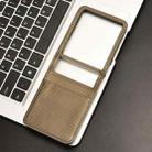For Motorola Razr 60 Ultra Diamond Texture Leather Phone Case(Brown) - 2