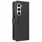 For Samsung Galaxy Z Fold6 Diamond Texture Leather Phone Case(Black) - 3