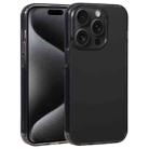 For iPhone 15 Pro GEBEI Acrylic Phone Case(Transparent Black) - 1