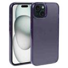 For iPhone 15 GEBEI Acrylic Phone Case(Purple) - 1