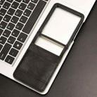 For Motorola Razr 60 Ultra Retro Texture Leather Phone Case(Black) - 2