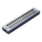 ORICO AT2U3-16AB-GY-BP 16 Ports USB 3.0 HUB with Individual Switches & Blue LED Indicator(US Plug) - 1