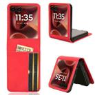 For Motorola Razr 60 Ultra Skin Feel Card Slot Leather Phone Case(Red) - 1