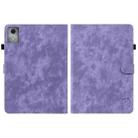 For Lenovo Tab K11 Plus Tiger Pattern Flip Leather Tablet Case(Purple) - 3