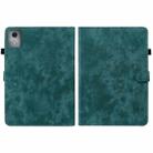 For Lenovo Tab K11 Plus Tiger Pattern Flip Leather Tablet Case(Dark Green) - 3