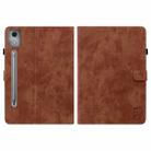 For Lenovo Tab P12 Pro 12.7 2025 Tiger Pattern Flip Leather Tablet Case(Brown) - 3