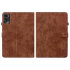 For Lenovo Legion Y700 2025 Tiger Pattern Flip Leather Tablet Case(Brown) - 3