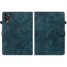 For Lenovo Legion Y700 2025 Tiger Pattern Flip Leather Tablet Case(Dark Blue) - 3