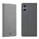 For Sony Xperia 5 V ViLi DMX Series Shockproof Magnetic Leather Phone Case(Grey) - 1