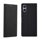 For Sony Xperia 5 V ViLi DMX Series Shockproof Magnetic Leather Phone Case(Black) - 1