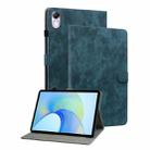 For Honor Pad X8 Pro/X9 Tiger Pattern Flip Leather Tablet Case(Dark Blue) - 1