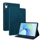 For Honor Pad X8 Pro/X9 Butterfly Flower Embossed Leather Tablet Case(Blue) - 1