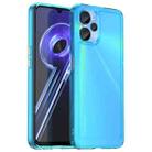 For Realme 10 5G Candy Series TPU Phone Case(Transparent Blue) - 1