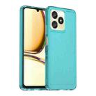 For Realme Narzo N53 Candy Series TPU Phone Case(Transparent Blue) - 1