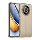 For Realme 11 Pro+ Candy Series TPU Phone Case(Transparent Grey) - 1