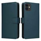 For iPhone 11 BETOPNICE BN-005 2 in 1 Detachable Imitate Genuine Leather Phone Case(Blue) - 1