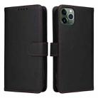 For iPhone 11 Pro Max BETOPNICE BN-005 2 in 1 Detachable Imitate Genuine Leather Phone Case(Black) - 1