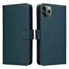 For iPhone 11 Pro Max BETOPNICE BN-005 2 in 1 Detachable Imitate Genuine Leather Phone Case(Blue) - 1