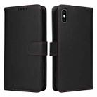 For iPhone XS Max BETOPNICE BN-005 2 in 1 Detachable Imitate Genuine Leather Phone Case(Black) - 1