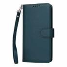 For iPhone 16 BETOPNICE BN-005 2 in 1 Detachable Imitate Genuine Leather Phone Case(Blue) - 2