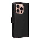 For iPhone 16 Pro Max BETOPNICE BN-005 2 in 1 Detachable Imitate Genuine Leather Phone Case(Black) - 3