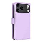 For iPhone 17 Pro Max BETOPNICE BN-005 2 in 1 Detachable Imitate Genuine Leather Phone Case(Light Purple) - 3