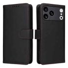 For iPhone 17 Pro Max BETOPNICE BN-005 2 in 1 Detachable Imitate Genuine Leather Phone Case(Black) - 1