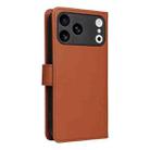 For iPhone 17 Pro Max BETOPNICE BN-005 2 in 1 Detachable Imitate Genuine Leather Phone Case(Brown) - 3
